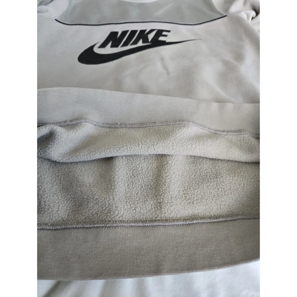 Nike y2k big logo beige swoosh center logo 11B0358